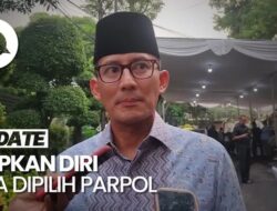 Sandi Serahkan soal Cawapres ke Pimpinan Parpol: Saya Siapkan Diri