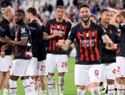 Goal Tunggal Olivier Giroud Bantu Rossoneri Kunci Tiket Liga Champions