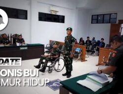 Lolos Jerat Hukuman Mati Bagi 2 Oknum TNI Pembawa 75 Kg Sabu