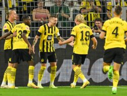 Menang 3-0, Borussia Dortmund Pimpin Klasemen Bundesliga