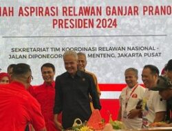 Ganjar Resmikan Rumah Aspirasi Relawan Pemenangan Pilpres 2024