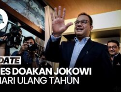 Anies Ucapkan Selamat Ulang Tahun ke Jokowi: Semoga Diberkahi Kesehatan