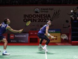 Indonesia Open 2023: Fajar/Rian Tumbangkan Ganda Denmark