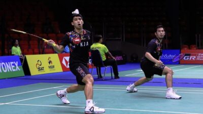 Hasil Thailand Open 2023: Sabar/Reza Kandas di Perempatfinal