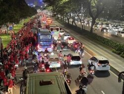 Lalin di Sekitar GBK Macet Malam Ini