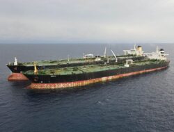 Penampakan Kapal Super Tanker Iran yang Ditangkap Bakamla RI