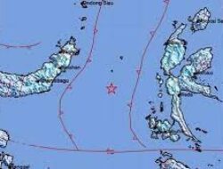 Gempa M 3,9 Guncang Ternate Maluku Utara