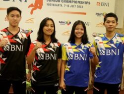 Badminton Asia Junior Championships 2023: Tekad Mutiara dan Felisha