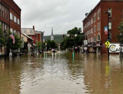 Banjir Parah di Vermont, Biden Umumkan Keadaan Darurat