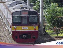 Kaca KRL Jakarta-Bogor Pecah Usai Terkena Lemparan Batu di Lenteng Agung