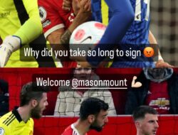 Bruno Fernandes Sambut Mason Mount: Lama Banget sih