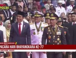 Upacara Hari Bhayangkara ke-77 di GBK Dimulai, Jokowi Jadi Irup