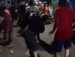 Viral Tawuran Emak-emak di Makassar, Berawal Dari Ribut di Medsos