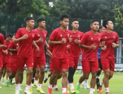 Semringah Timnas Indonesia U-23 Jalani Latihan Perdana