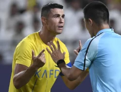 Momen Ronaldo Ngomel ke Wasit yang Anulir Golnya