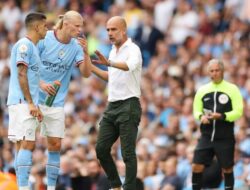 Guardiola Tidak Mau Bebani Haaland dengan Target 50 Gol