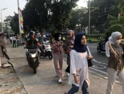 Nah Loh! Pemotor Bandel Lawan Arah di Lenteng Agung Keciduk ETLE