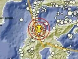 Gempa M 3,5 Terjadi di Kutai Timur Kaltim