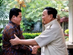 Kans Erick Cawapres Dinilai Potensial Jika Dipasangkan dengan Prabowo