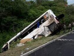 Kecelakaan Bus di Meksiko Tewaskan 15 Orang