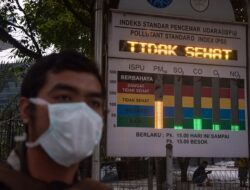 Tren Penyakit Timbul Akibat Polusi Udara Tak Naik Drastis