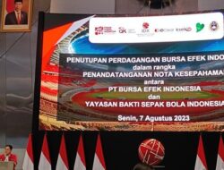 PT BEI Gandeng Yayasan Bakti Sepakbola Indonesia, Suntik Duit Miliaran