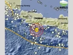 Gempa Magnitudo 3,3 Terjadi di Pangandaran Jabar