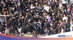 5 Kericuhan Sepakbola Indonesia di 2025, Terbaru Arema FC Vs Persik