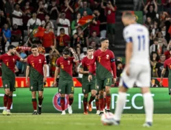 Hasil Kualifikasi Piala Eropa 2024: Portugal Gilas Luxembourg 9-0