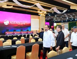 Penampakan Hutan Selamat Datang KTT ASEAN di JCC Senayan