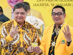 RK Masuk Radar Bacawapres Prabowo, Golkar Tetap Sodorkan Airlangga