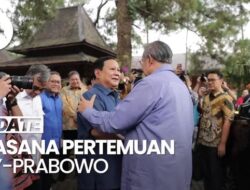 Suasana Pertemuan SBY &amp; Prabowo: Penuh Canda-Ada KIM, Wiranto hingga PSI