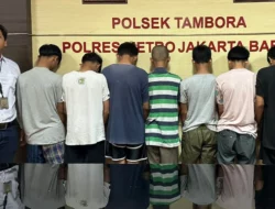 8 Pelajar Pelaku Begal di Tambora Ditangkap, 4 Positif Narkoba