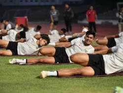 Semangat Latihan Timnas U-23 Jelang Kualifikasi Piala Asia