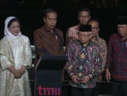 Momen Jokowi Resmikan Revitalisasi TMII