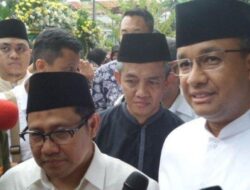 Anies-Cak Imin Ogah Komentari Ganjar Muncul di Tayangan Azan Stasiun TV