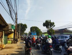 Senin Pagi, Lalin Kramat Jati Arah Cililitan Macet