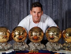 Potret Ballon d'Or Koleksi Lionel Messi, Tahun Ini Tambah 1 Lagi?