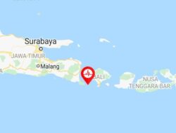 Gempa M 3,7 Terjadi di Jembrana Bali