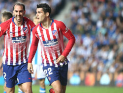 Morata Sumbang Gol, Los Rojiblancos Menang Tipis