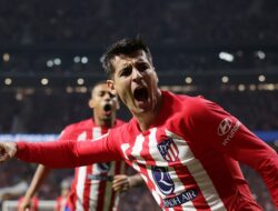 Morata Cetak Brace, Los Colchoneros Menang 3-2