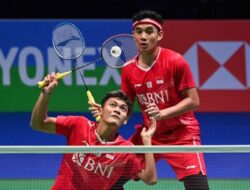 Bagas/Fikri Pijak Babak Kedua Denmark Open 2023