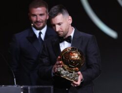 Momen Messi-Mbappe Tiba Nyaris Bareng di Venue Ballon d'Or