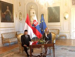 Ma’ruf Amin Bertemu Presiden Slovakia Zuzana Caputova