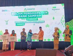 Pegadaian Beri Penghargaan untuk Bank Sampah Binaan Terbaik Se-RI