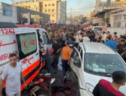 Israel Serang Ambulans di Gaza, 15 Orang Tewas