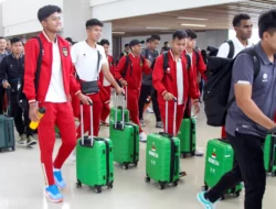 Menuju Piala Dunia U-17, Timnas Indonesia Tiba di Surabaya