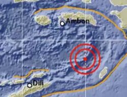 Gempa M 5,4 Guncang Seram Bagian Timur Maluku, Tak Berpotensi Tsunami