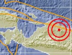 Gempa Darat M 4,0 Terjadi di Mamberamo Raya Papua