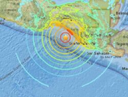 Gempa M 5,8 di Meksiko Tengah Mengguncang Ibu Kota